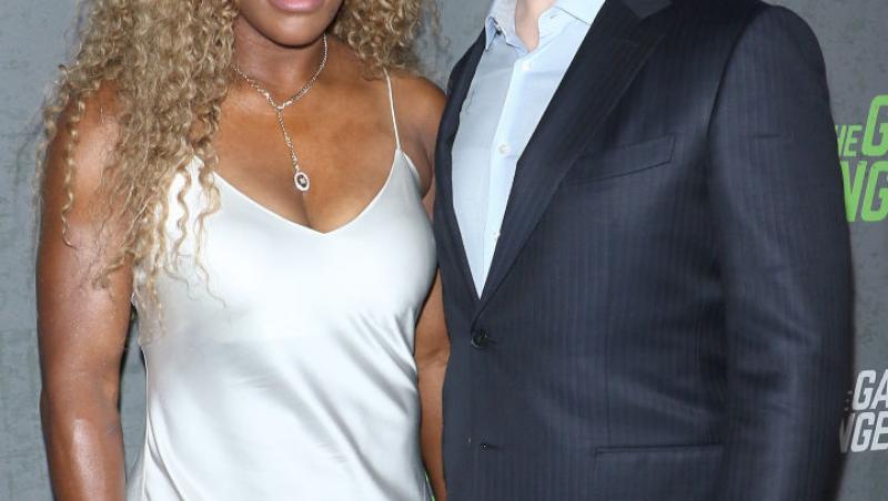 Serena Williams, alături de soțul ei Alexis Ohanian