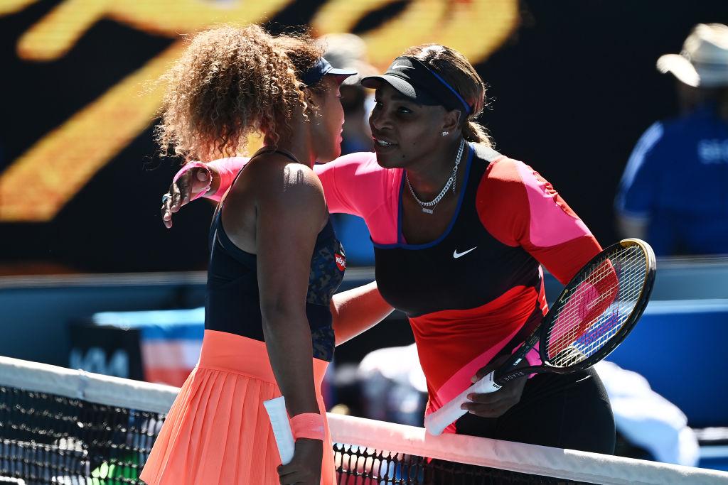 Serena Williams, pe terenul de tenis, la Australian Open 2021