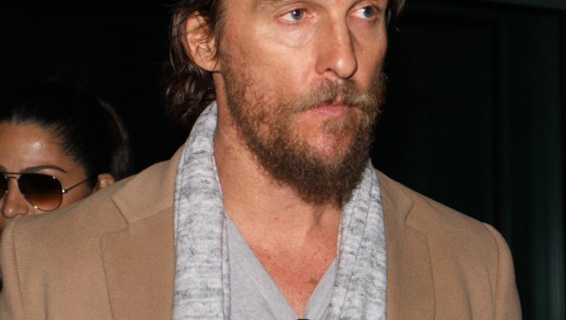 Matthew McConaughey a recunoscut că nu prea folosește deodorant.