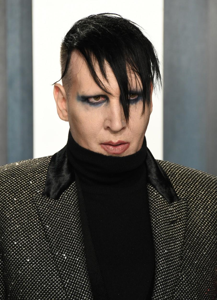 Marilyn Manson, la un eveniment din showbizul american