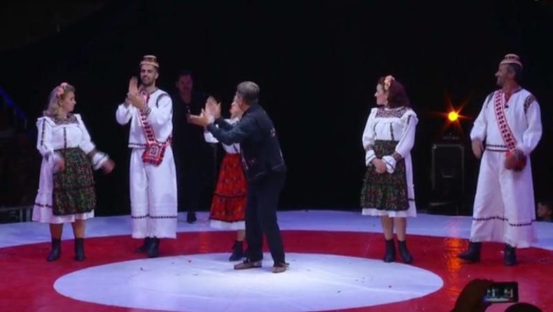 Poftiți la circ, 23 februarie 2021. Nea Marin, pentru prima dată pe scenă alături de fiice și nepot. Ce show spectaculos au făcut