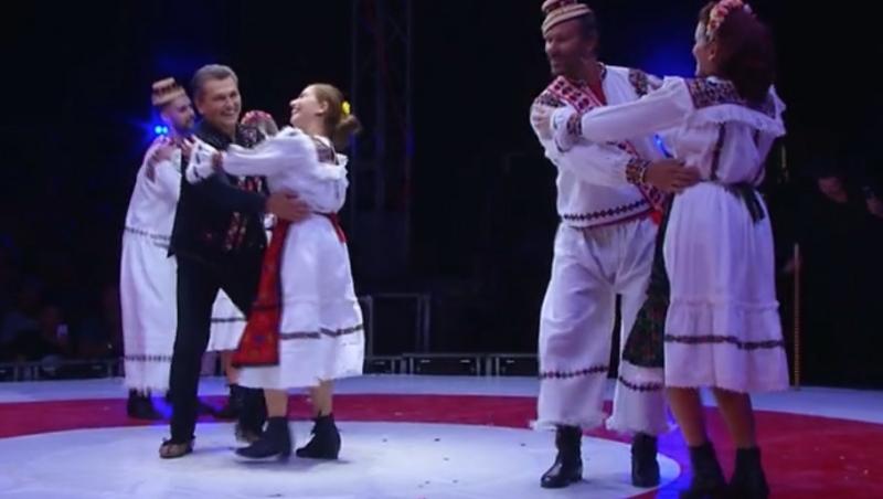 Poftiți la circ, 23 februarie 2021. Nea Marin, pentru prima dată pe scenă alături de fiice și nepot. Ce show spectaculos au făcut