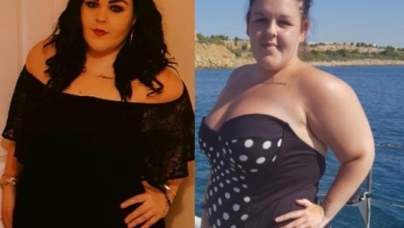 Într-un an, Shannon Palmer a „topit” 38 de kilograme