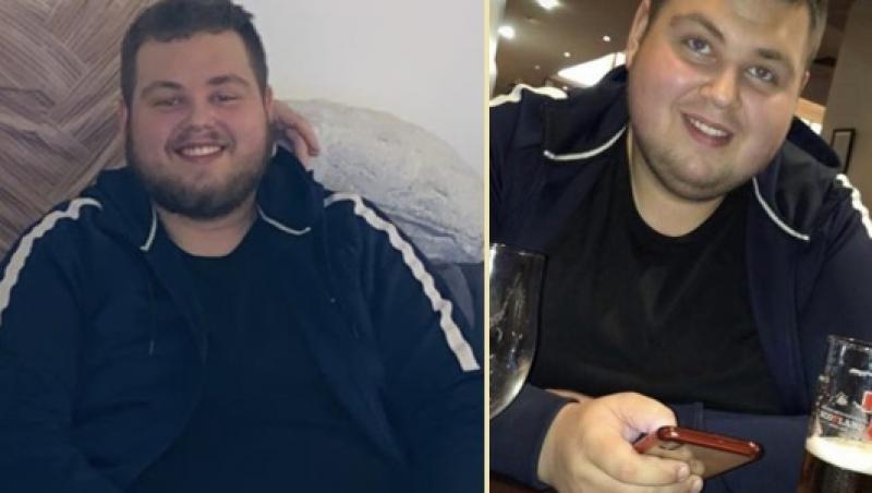 Un bărbat a reușit să slăbească 106 kilograme în doar un an, după ce a renunțat definitiv la două alimente