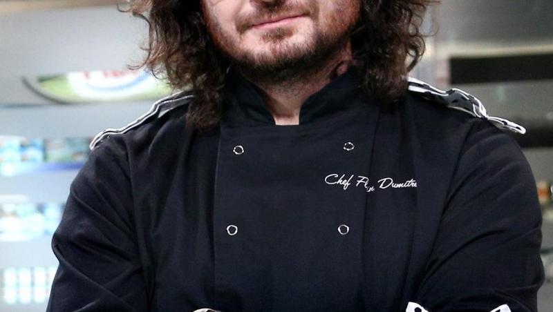 Florin Dumitrescu, în platorurile emisiunii Chefi la cuțite