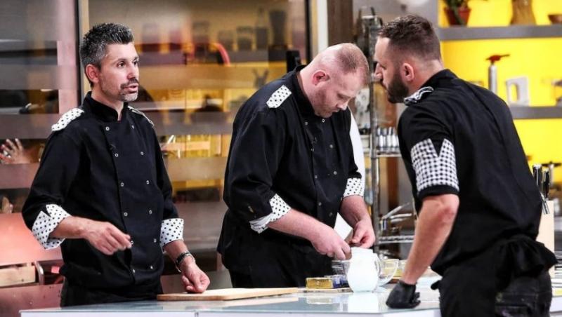 Alberto Chelu, alături de Paul Maxim și Vincent Lointier la Chefi la cuțte, sezon 8