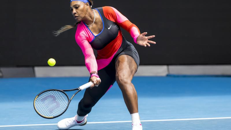 Serena Williams, una dintre cele mai apreciate jucătoare de tenis la nivel mondial, a jucat la Australian Open 2021 într-o ținută excentrică.
