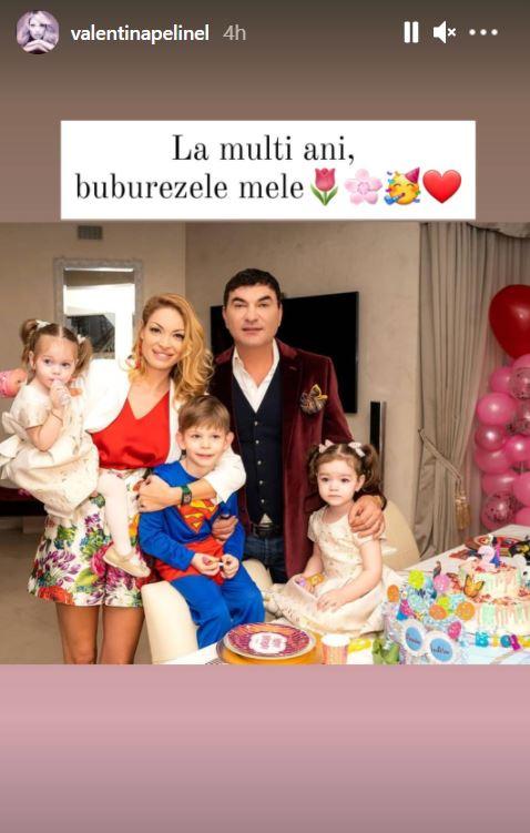 valentina pelinel familie