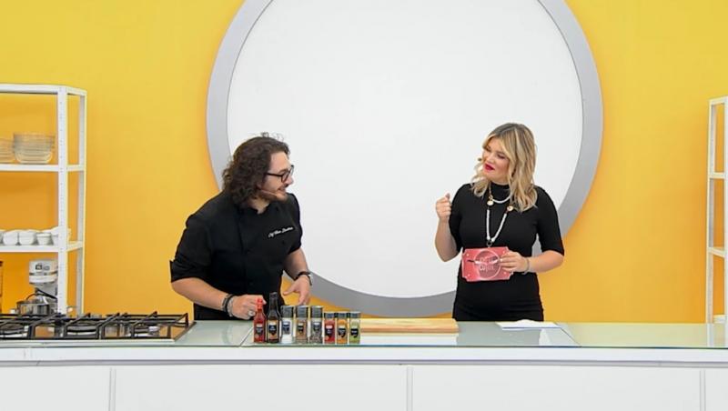 Florin Dumitrescu și Gina Pistol la Chefi la cuțite