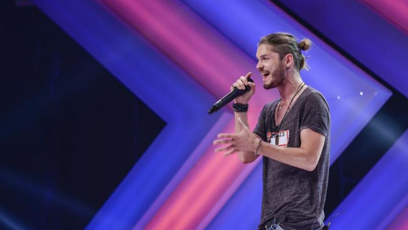Alex Mațaev, în 2013, la audițiile X Factor