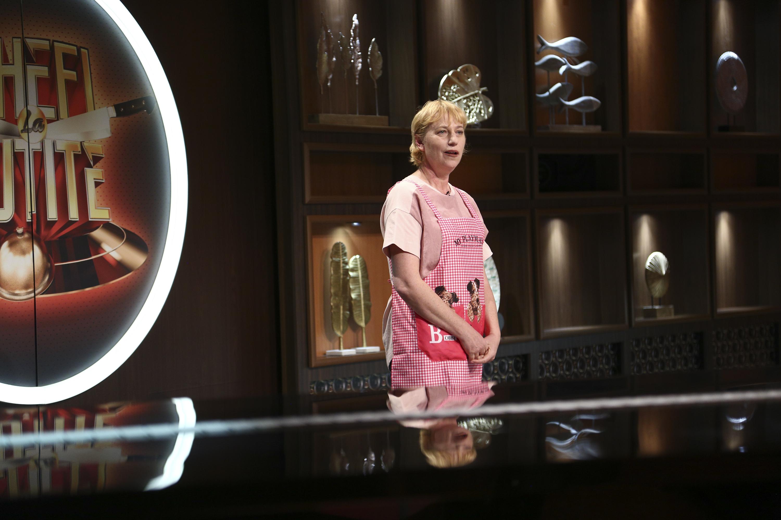 Eugenia Pop Lee în platoul emisiunii Chefi la cuțite, sezonul 9