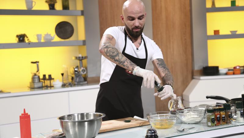 Dorin Voiasciuc a pregătit o rețetă specială în edițița 8 din sezonul 9 „Chefi la cuțite”