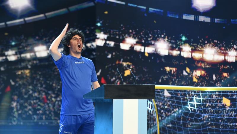 Angel Popescu este cel care va intra în pielea lui Maradona