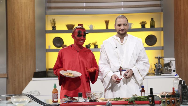 Ionuţ Rusu şi Andrei Ciobanu au făcut spectacol la „Chefi la cuțite”