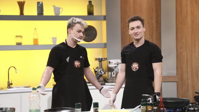 Vlad și Cristi Munteanu au făcut senzație la „Chefi la cuțite”, sezonul 9