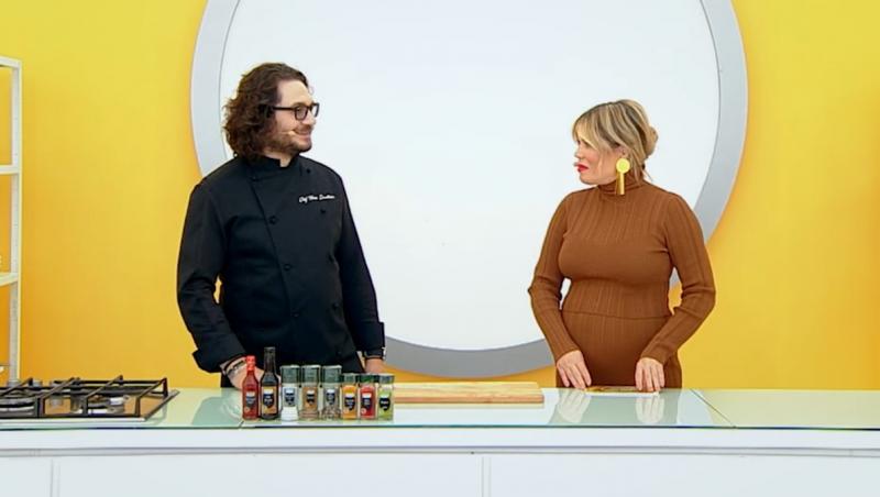 Gina Pistol și Florin Dumitrescu la Chefi la cuțite