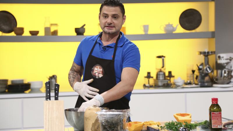 Vincenzo Manna a gătit paste și i-a făcut pe jurați să cânte, în ediția 11 din sezonul 9 „Chefi la cuțite”