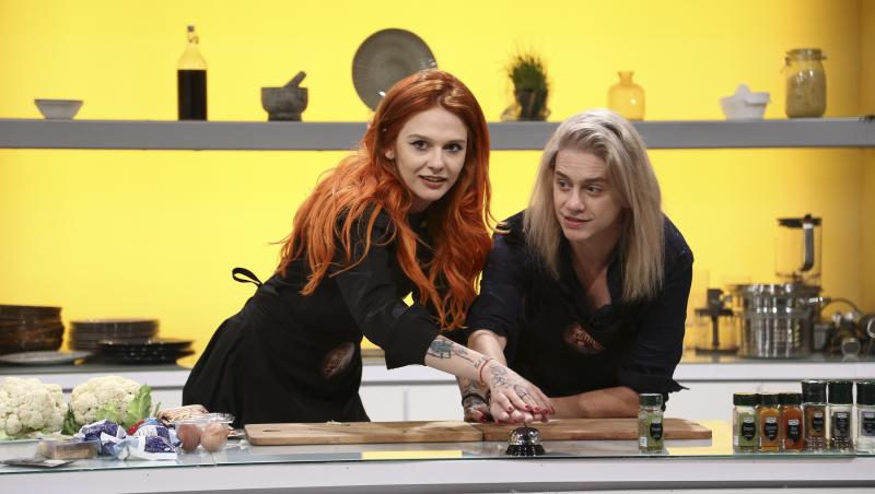 Marilu Dobrescu și Iustin Petrescu au făcut senzație la „Chefi la cuțite”