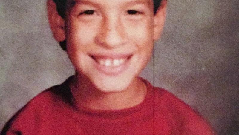 Jason Torres pe vremea când era copil