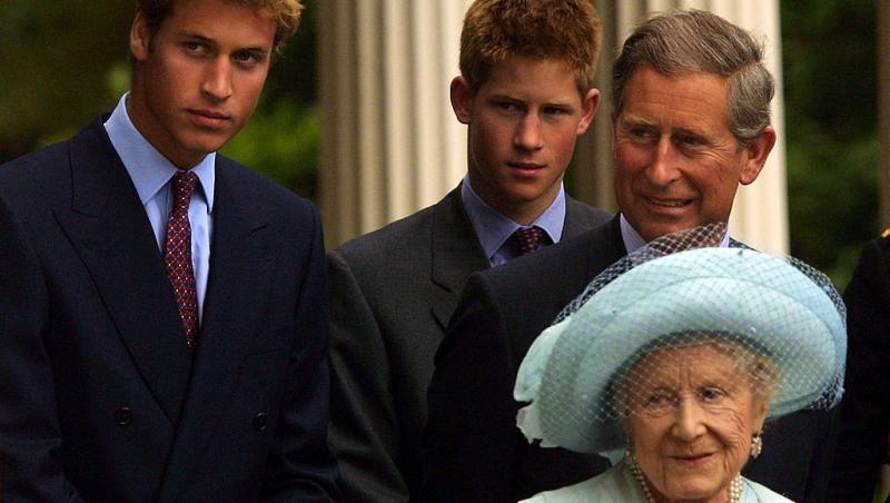Regina Elisabeta I era foarte apropiată de strănepoții săi, Prinții Harry și William