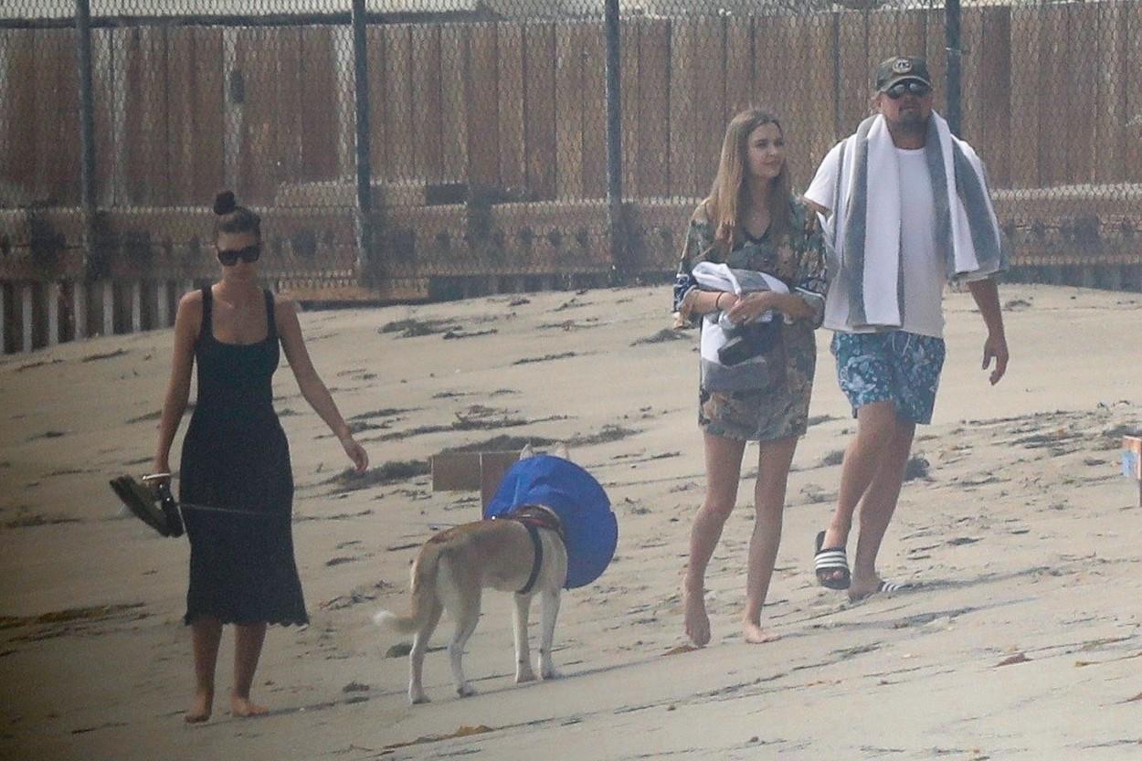 Leonardo DiCaprio, pe plajă alături de iubita lui, Camila Morrone, cu 23 de ani mai tânără