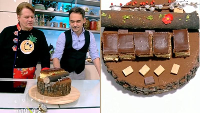 Răzvan și Vlăduț prezintă prăjitura Televizor sau prăjitura Budapesta