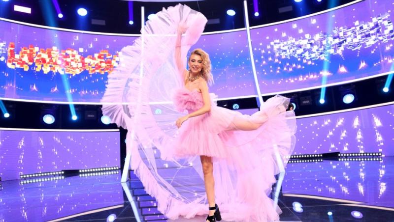 Andreea Bălan a avut o ținută spectaculoasă în gala 5 a sezonului 16 de Te cunosc de undeva!