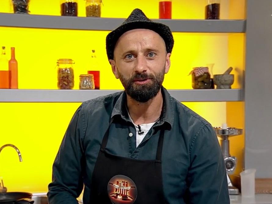 Aurelian Mihai gătind la „Chefi la cuțite”, sezonul 9