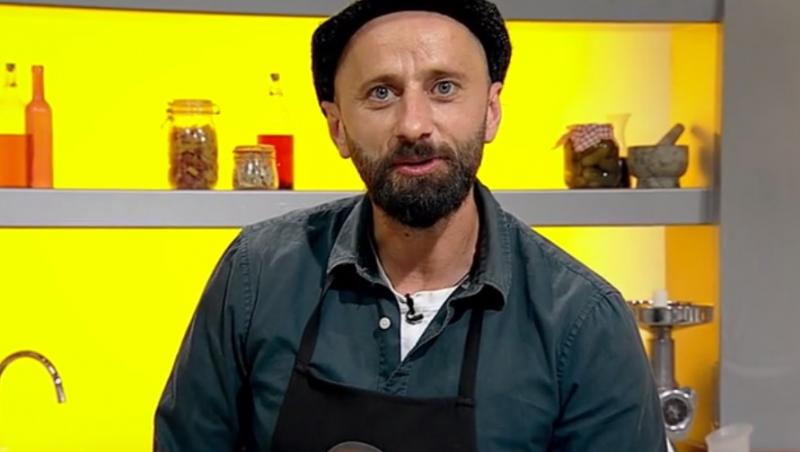 Aurelian Mihai gătind la „Chefi la cuțite”, sezonul 9