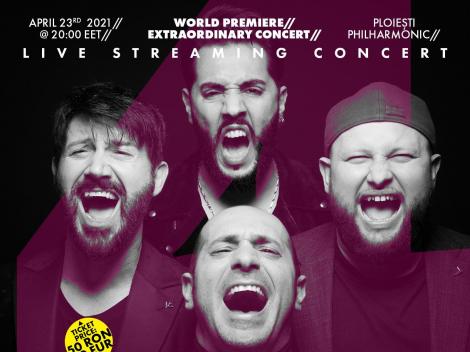 Trupa Super 4 va avea concert la Filarmonica Ploiești. Când vor putea fi văzuți din nou pe scenă îndrăgiții finaliști X Factor