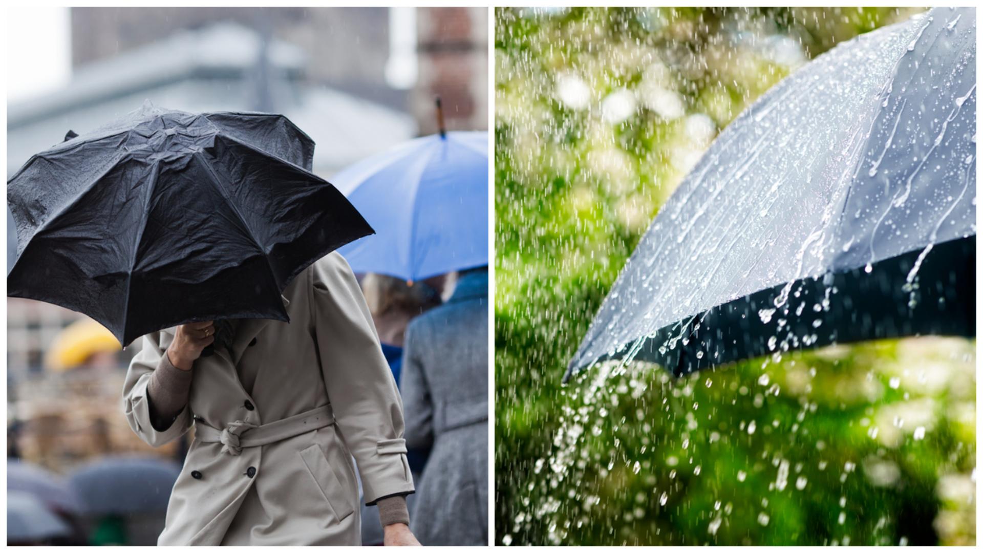 Alertă meteo de vreme severă. Meteorologii anunță ploi &icirc;n mare parte din țară. P&acirc;nă c&acirc;nd este valabilă avertizarea