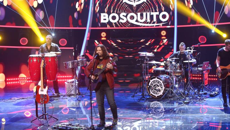 În a zecea ediție a sezonului al XVI-lea de la "Te cunosc de undeva!", Radu Almășan și trupa Bosquito au deschis Gala Muzicii Latino