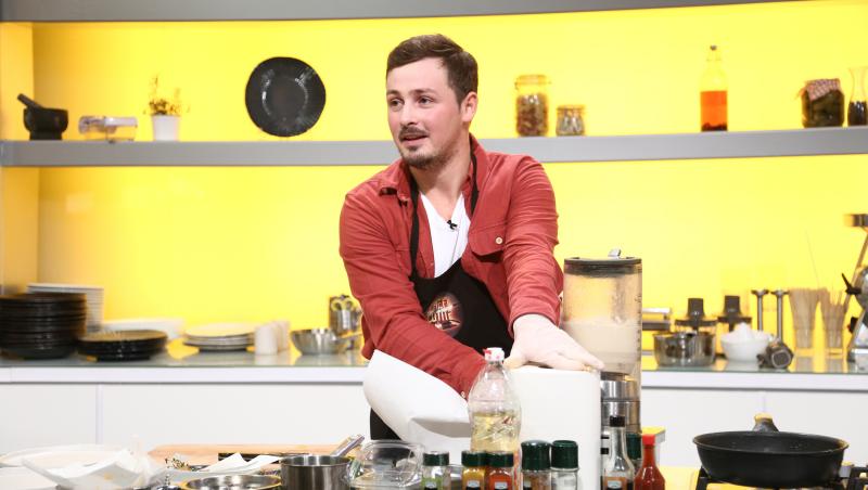 Florin Revesz și-a făcut curaj să participe în ediția 19 din sezonul 9 al emisiunii „Chefi la cuțite”