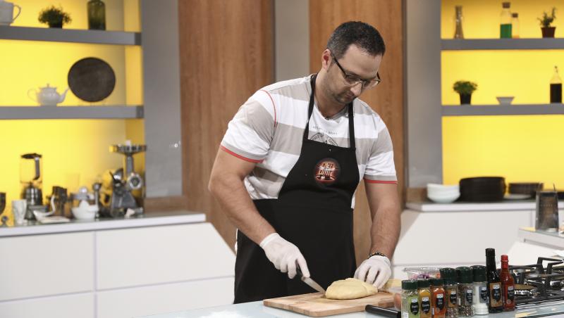 Alexandru Brobonea a pregătit o rețetă specială în ediția 20 din sezonul 9 „Chefi la cuțite”