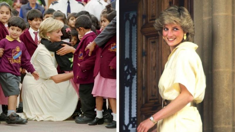 Prințesa Diana stătea pe vine în fața copiilor, iar gestul ei are câteva explicații simple