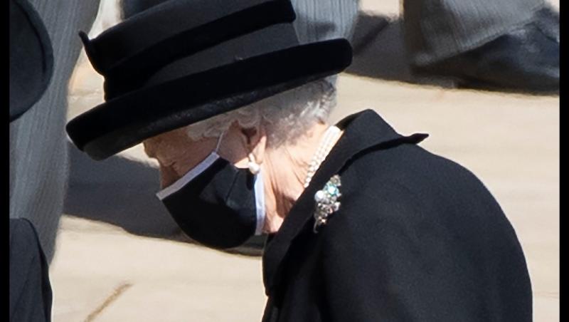 La înmormântarea Prințului Philip, Regina Elisabeta a II-a a adus un tribut familiei sale
