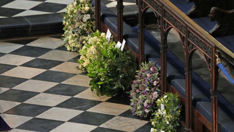 Meghan Markle i-a lăsat Prințului Philip o amintitre la mormânt. Ce a insistat soția Prințului Harry să fie lăsat lângă coroană