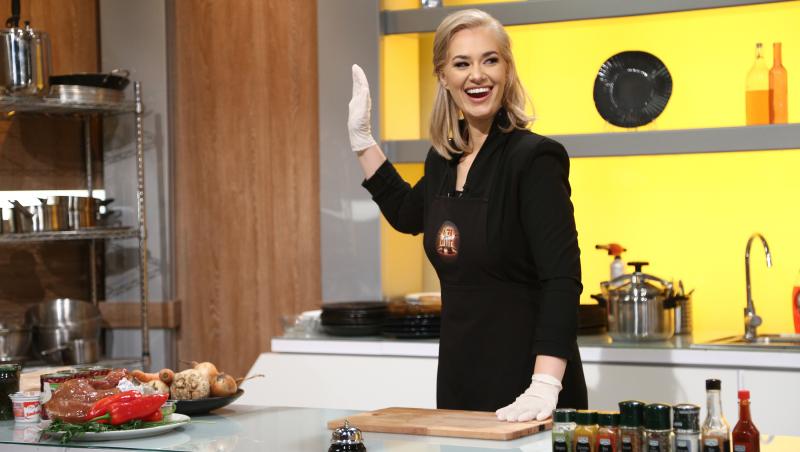 Feli Donose a făcut senzație în bucătăria emisiunii „Chefi la cuțite”