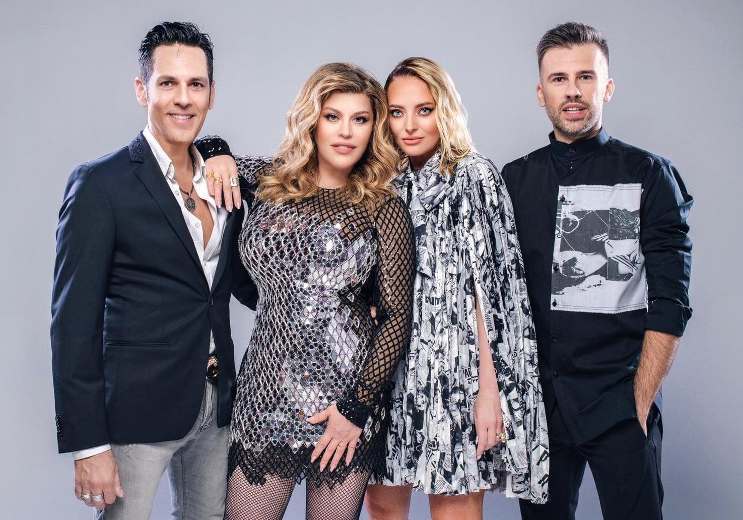 Jurații X FActor 2020: Ștefan Bănică, Loredana, Delia, Florin Ristei