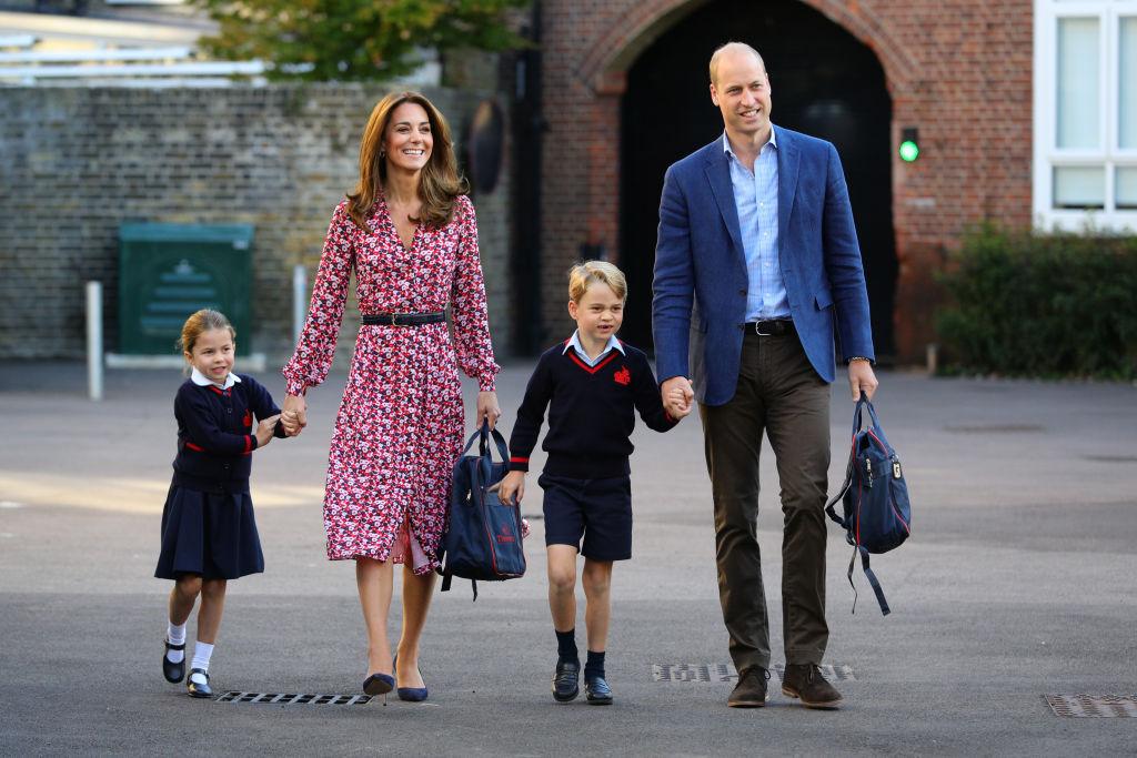 kate middleton, printul william si copii lor