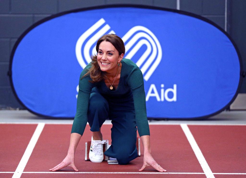 kate middleton pe pista de alergare