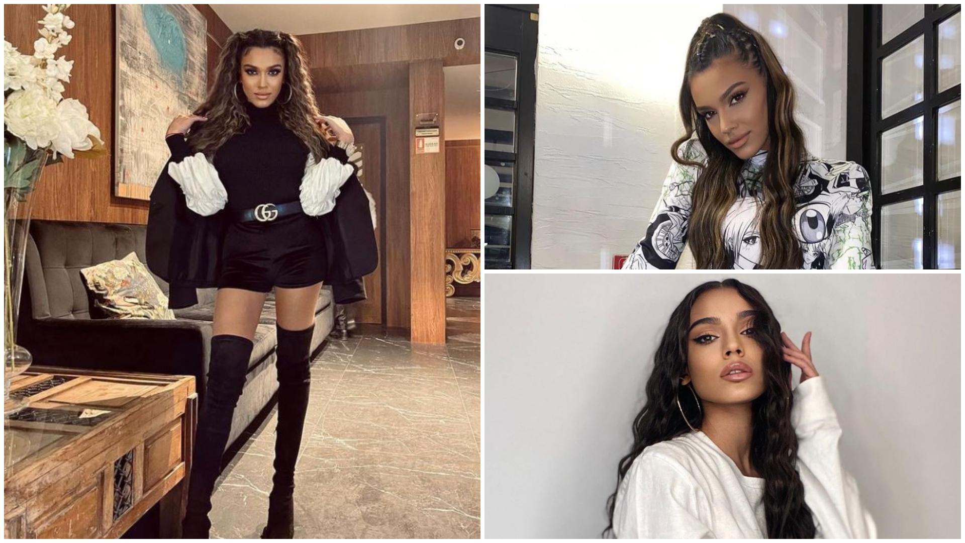 Karmen Simionescu, rochia albă cu decolteu abisal. Cum s-a fotografiat fiica lui Adrian Minune