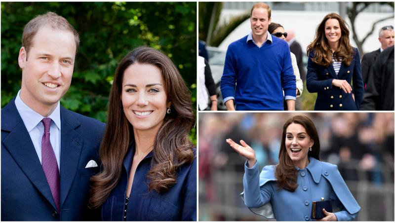 Kate Middleton și Prințul William în ipostaze diferite