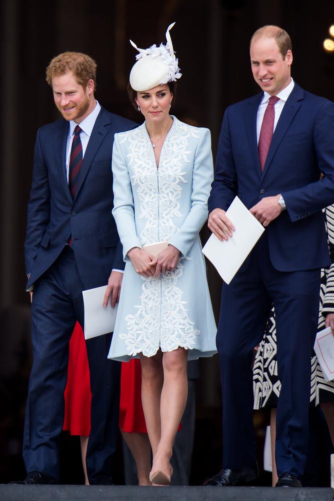 Kate Middleton, Prințul William și Prințul Harry
