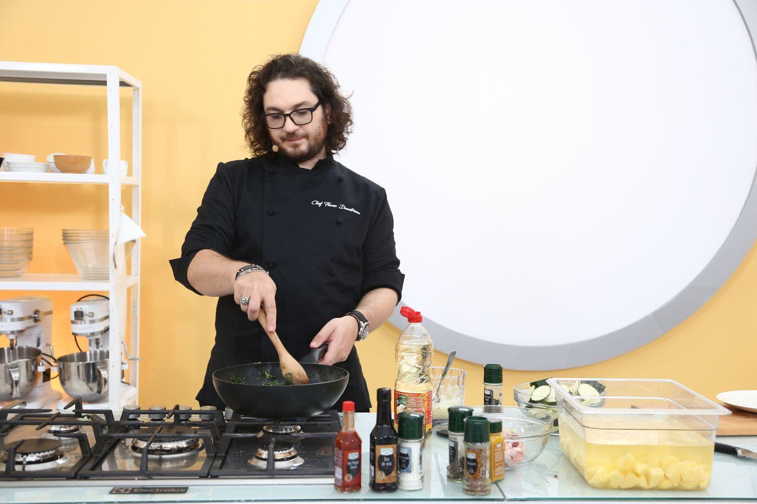 Florin Dumitrescu gătește