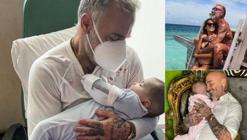Blu Jerusalema, fiica lui Gianluca Vacchi s-a născut cu ”gură de lup” și, în urmă cu o săptămână, a fost supusă unei operații chirurgicale