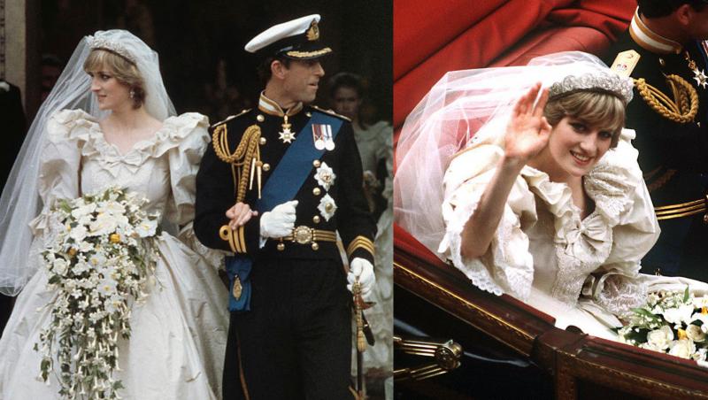 Prințesa Diana la nuntă
