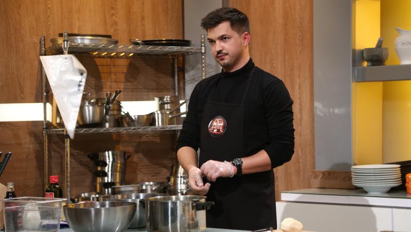 Robert Daniel Oană a pregătit o rețetă specială în sezonul 9 al emisiunii „Chefi la cuțite”
