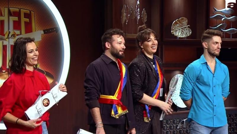 Cocuța și Bogdan Boantă, ajutați de dansatori profesioniști, au făcut show la „Chefi la cuțite”