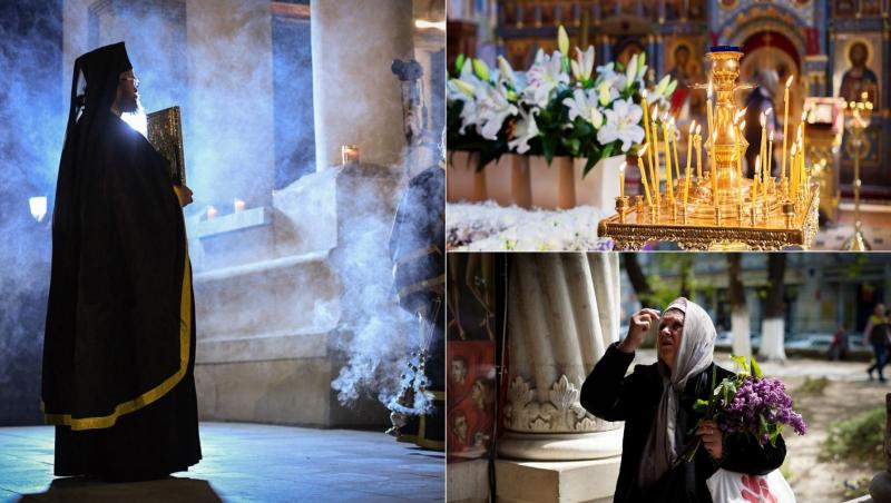 În Vinerea Mare, în toate bisericile ortodoxe are lor Denia Prohodului Domnului, iar toți credincioșii cântă Prohodul